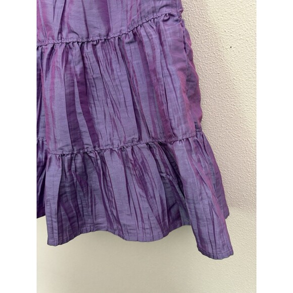 Hanna Andersson Short Sleeve Purple Dress Size 100 US Size 4 With Trim - Picture 5 of 13